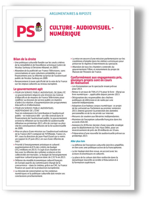 Télécharger : CULTURE - AUDIVISUEL - NUMERIQUE